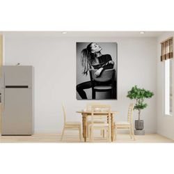ariana grande poster, ariana grande music canvas, ariana