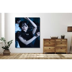 wednesday addams poster, wednesday addams wall art, jenna
