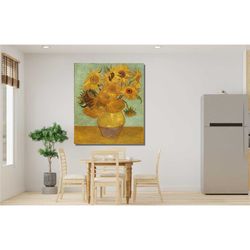 vincent van gogh flowers paintings poster, vincent van