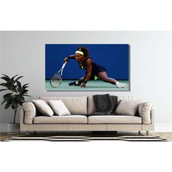 serena williams poster canvas print wal art tennis