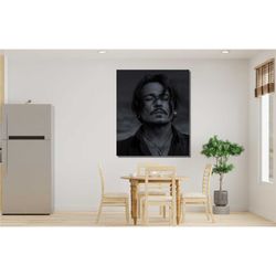 johnny depp poster, vintage poster print wall art