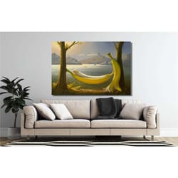 vladimir kush the love of bananas surrealist poster,