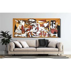 pablo picasso poster, pablo picasso guernica painting print
