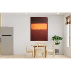 mark rothko purple and brown and wheat color