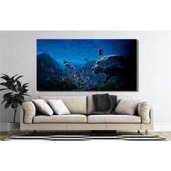 black panther wakanda forever print poster wall art