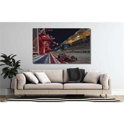 leclerc canvas wall art,charles leclerc poster,charles leclerc f1