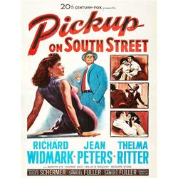 pickup on south street 1953 movie poster print