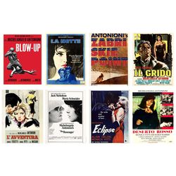 antonioni director collection poster prints fridge magnet gift