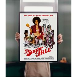 sugar hill 1974 movie poster print a5 a1