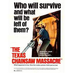 the texas chain saw massacre 1974 movie poster