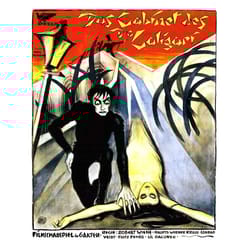 the cabinet of dr. caligari 1920 movie poster