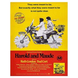 harold and maude 1971 movie poster print a5-a1