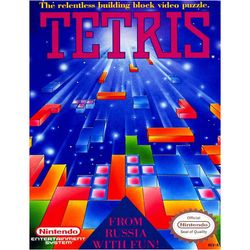 TETRIS 1984 Video Game POSTER PRINT A5 A2