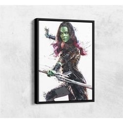 gamora poster marvel superhero comics guardians of the