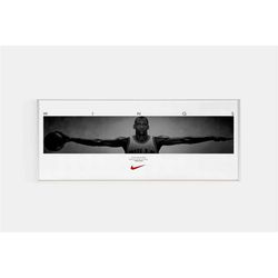 nike air jordan "wings" advertising poster, michael jordan