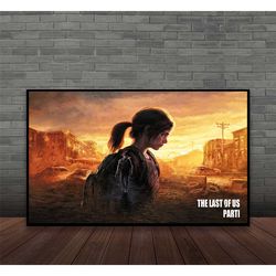 the last of us part i poster, wall