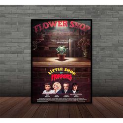 little shop of horrors (1986) movie poster, wall