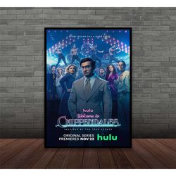 welcome to chippendales (2022) movie poster, wall art,