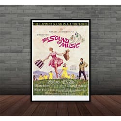 the sound of music movie poster (1965) classic