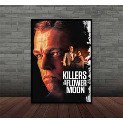 killers of the flower moon movie poster, wall