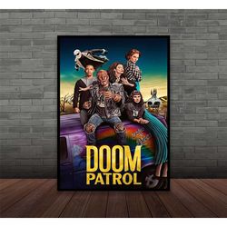 doom patrol movie poster, wall art, room decor,