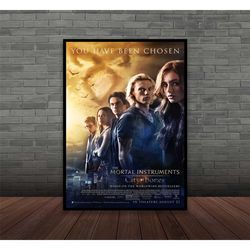 Mortal Instruments City of Bones Movie Poster, Wall