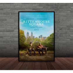 rittenhouse square movie poster (2023) film, wall art,