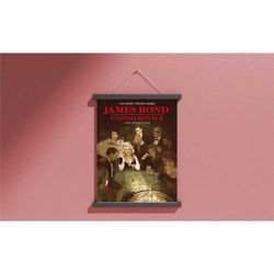 james bond casino royale poster, james bond casino