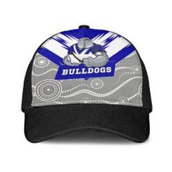Indigenous Black Classic Cap Canterbury Bankstown Bulldogs: Stylish & Cultural Headwear