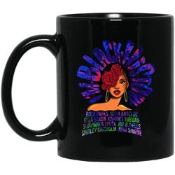 i'm black history mug afrocentric coffee cup for melanin women magic