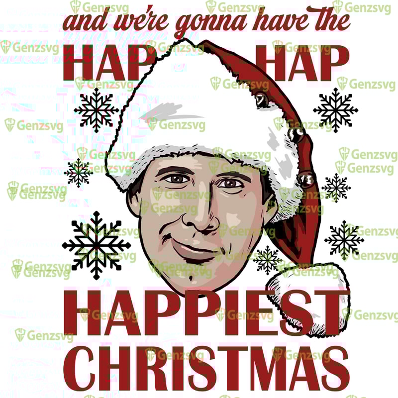 Griswold We're Gonna Have The Hap Hap Happiest Christmas Quotes T-shirt, Cl#ark Griswold Christmas Movie Tshirt.png