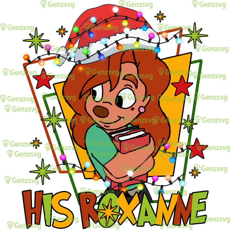 His Roxanne Christmas Light Tshirt, Mickey Very Merry Christmas Tshirt, Ro$xanne Christmas Shirt.png