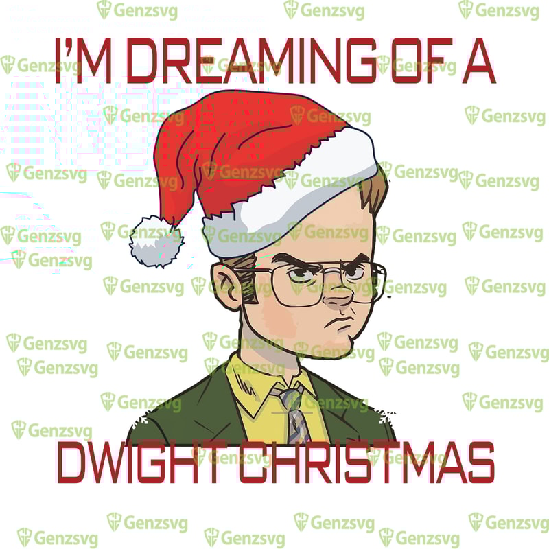 I’m Dreaming Of Dwight Christmas Dwight S$ch#rute Tshirt, Funny Dwight Xmas Tshirt.png