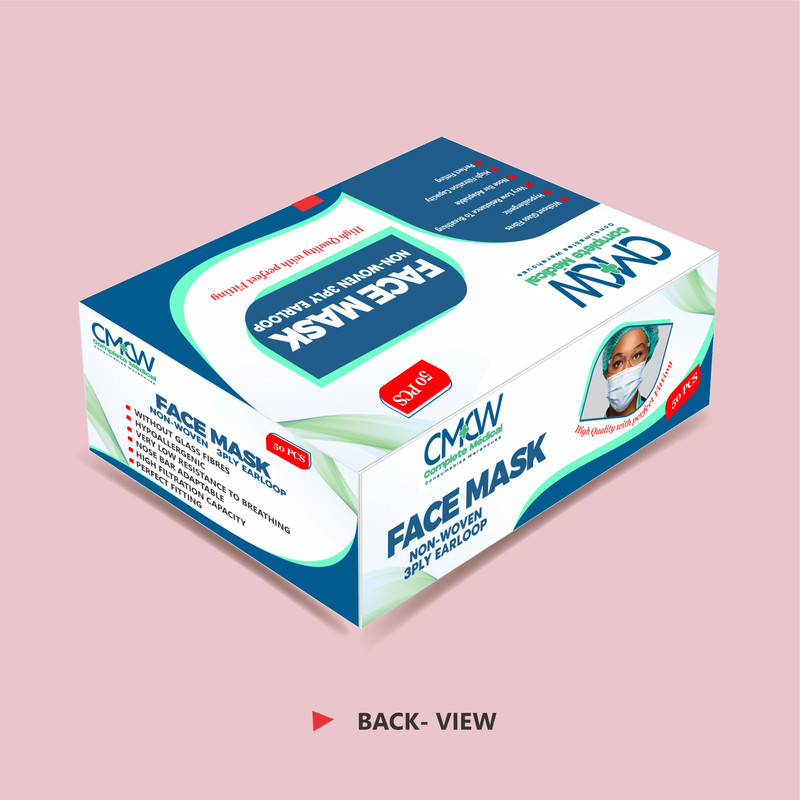 FACE MASK PRODUCT DESIGN MOCKUP TEMPLATE 1