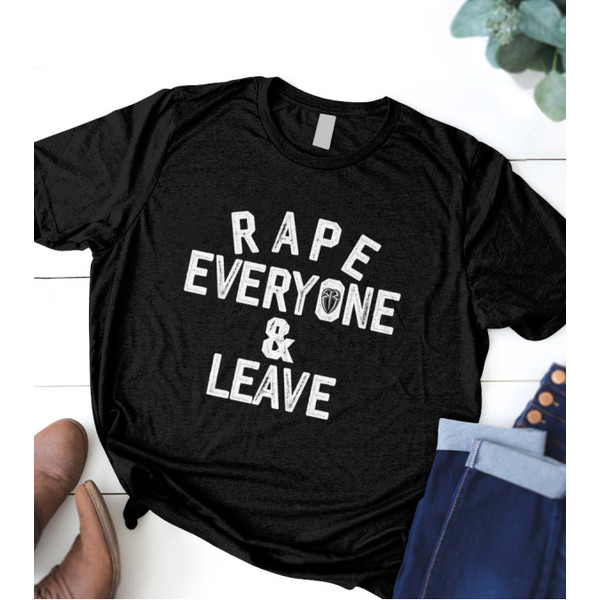Roman Reigns rape everyone and leave T-Shirt