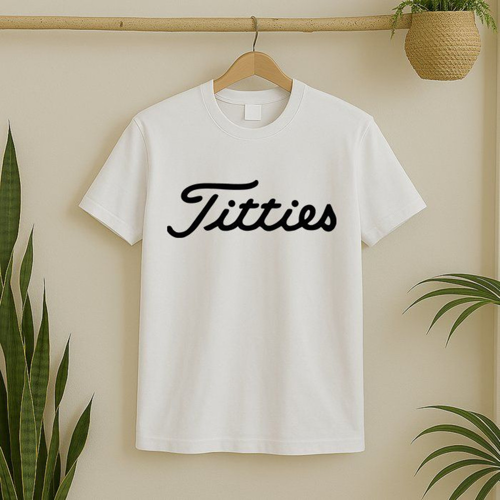 Titties Golf Shirt Funny Golfing Bachelor Party Gift Golf Parody Tee Mens Golf Humor Shirt Funny Go 1