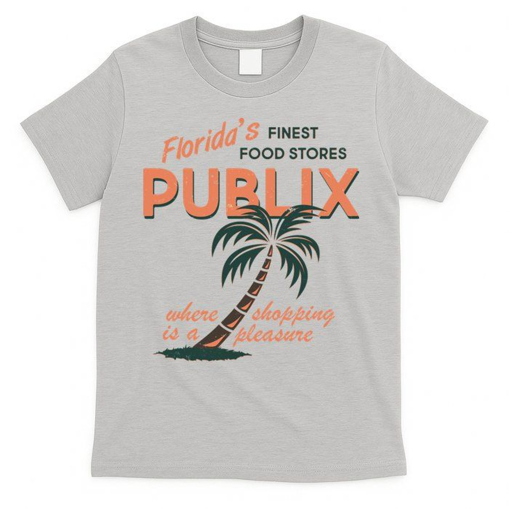 Vintage Publix Floridas Finest Food Stores Shirt Retro Grocery Store Tee Florida Nostalgia Gift 1