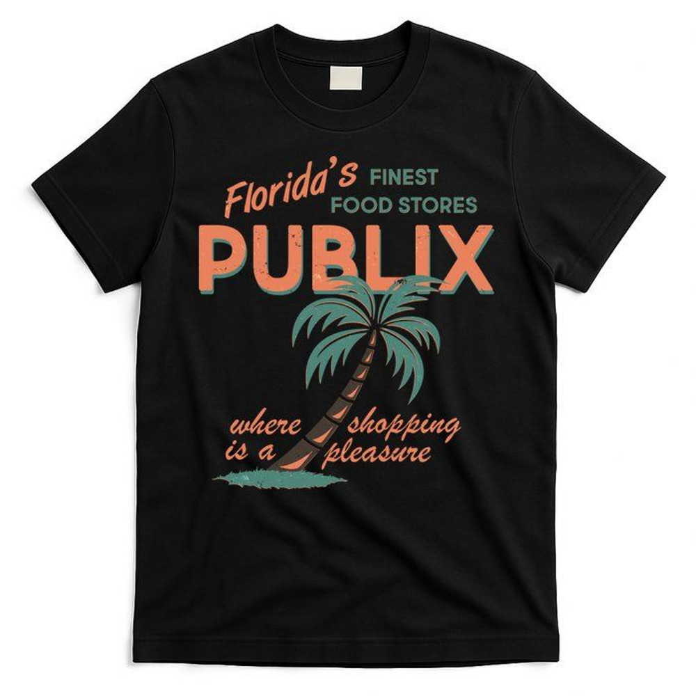 Vintage Publix Floridas Finest Food Stores Shirt Retro Grocery Store Tee Florida Nostalgia Gift 0
