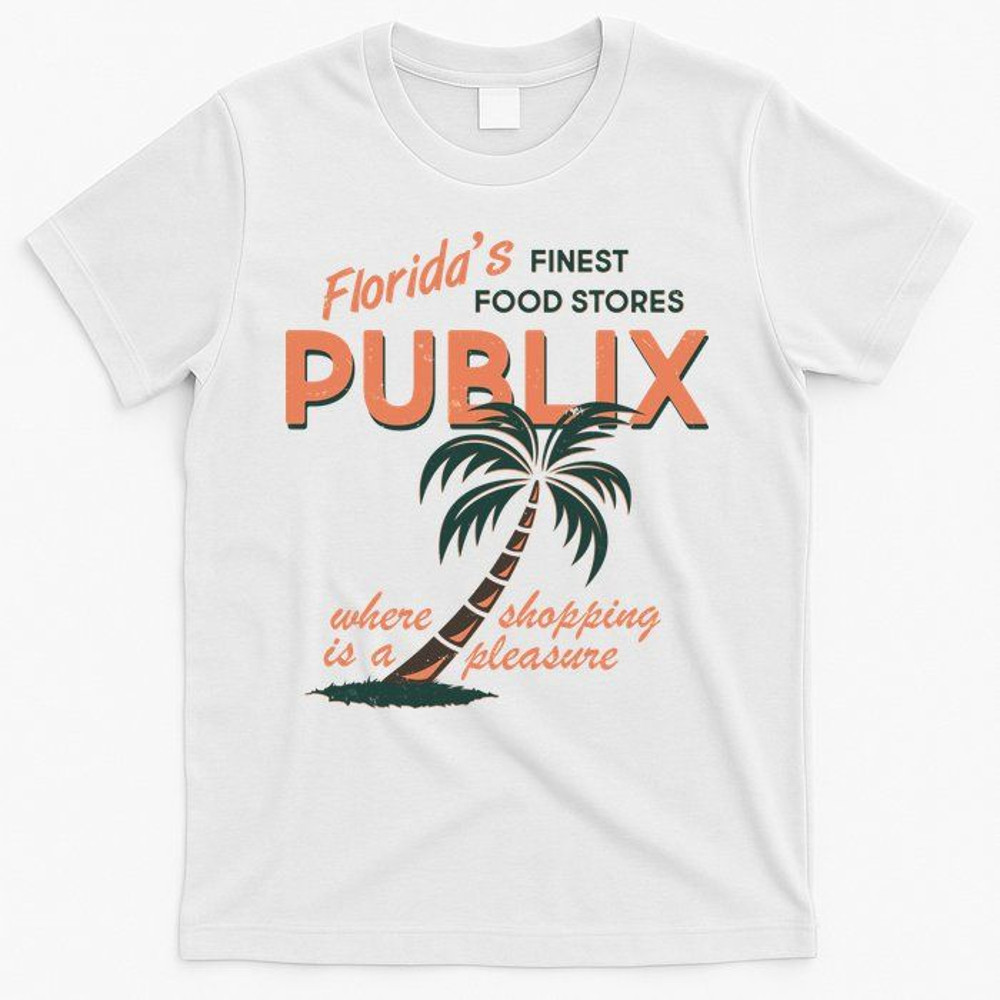 Vintage Publix Floridas Finest Food Stores Shirt Retro Grocery Store Tee Florida Nostalgia Gift 3