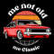 Black Red Classic Vintage Ride Car T-shirt (1).jpg