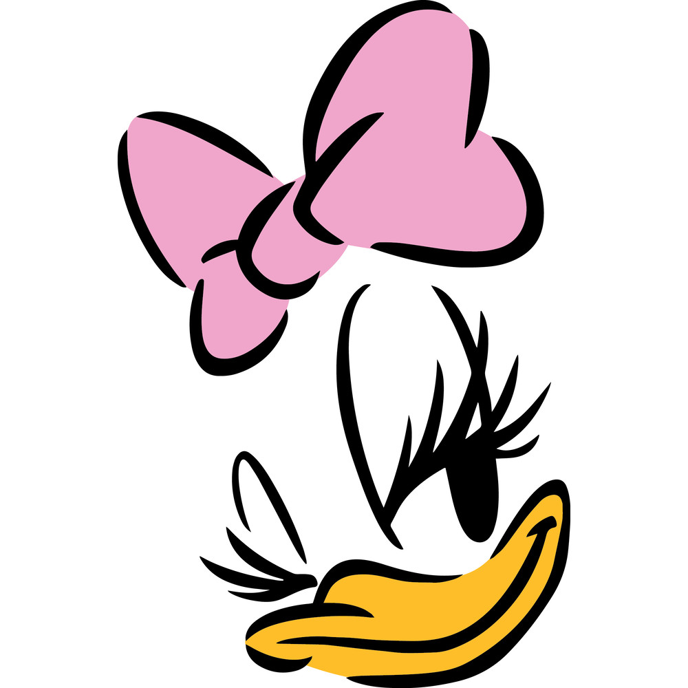daisy duck outline.png