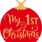 1s Christmas Svg My 1st Christmas 1st Christmas Shirt Baby First Christmas Svg 7