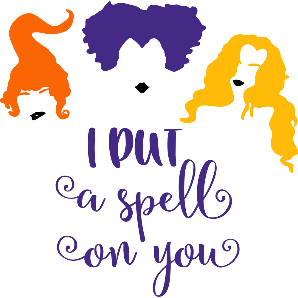 I Put A Spell On You Svg 0