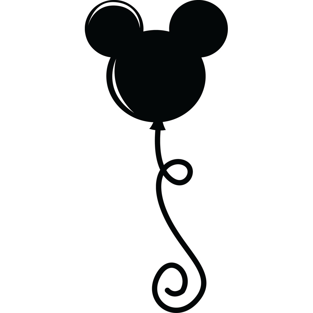 Mickey Minnie Balloon Instant Download Digital File Svg Png Eps Jpg And Dxf Clip Art For Cricut Silhouett 0