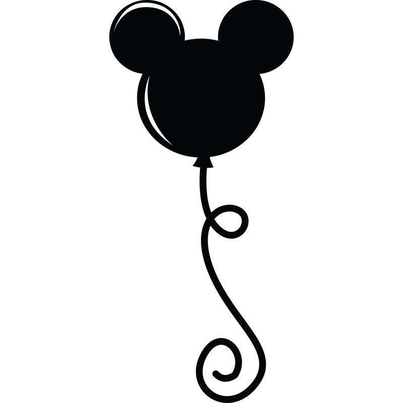 Mickey Minnie Balloon Instant Download Digital File Svg Png Eps Jpg And Dxf Clip Art For Cricut Silhouett 0
