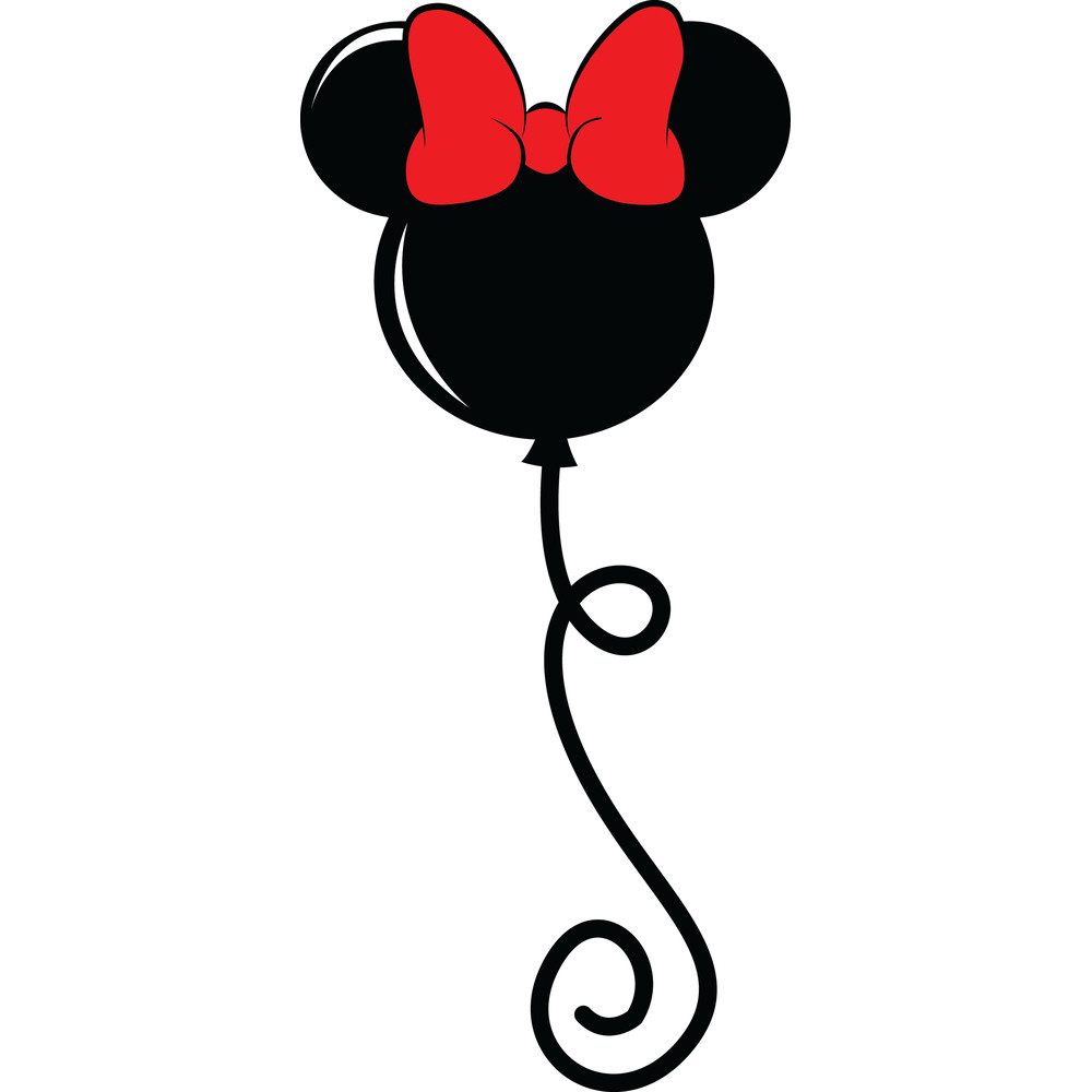 Mickey Minnie Balloon Instant Download Digital File Svg Png Eps Jpg And Dxf Clip Art For Cricut Silhouett 2