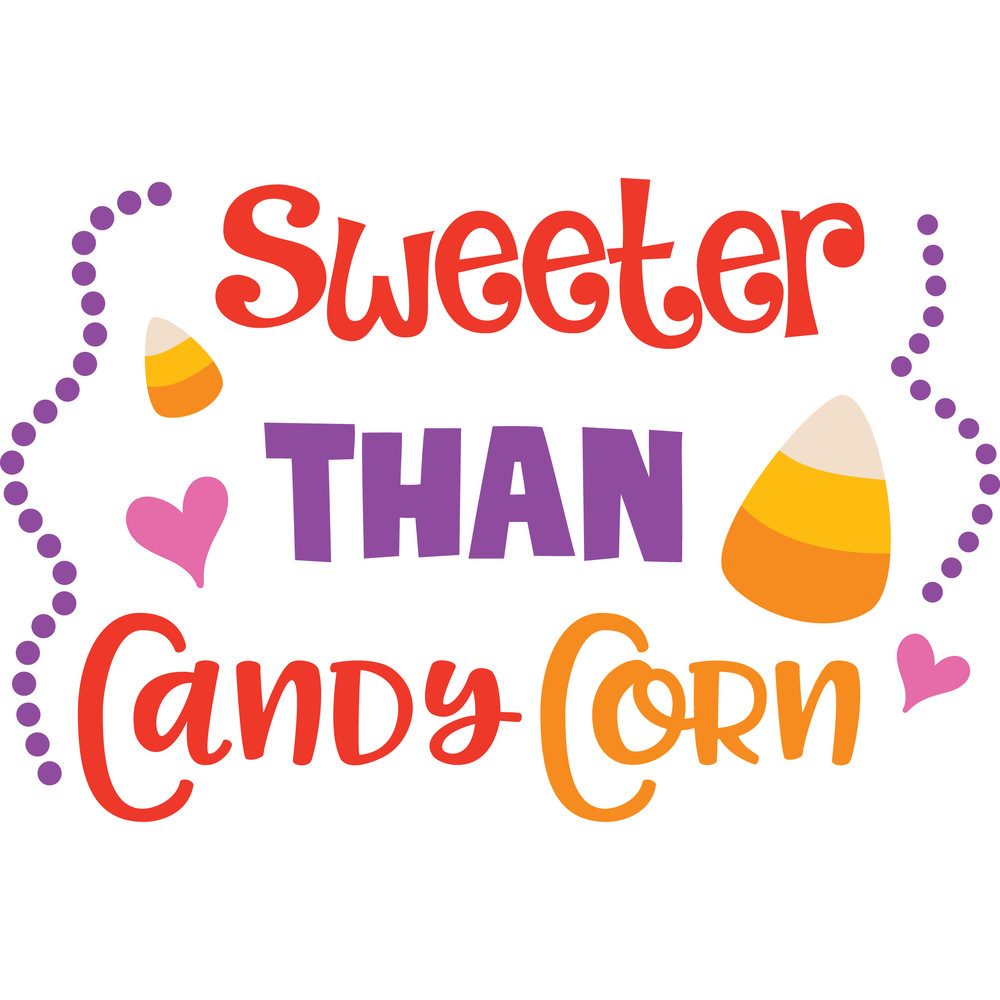 Sweeter Than Candy Apple SvgSweeter Than Candy Corn SvgFiles For Cutting Machines Cameo Or Cricut Fall Svg 1
