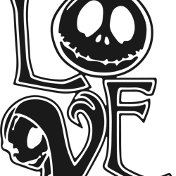 love jack and sally svg image, couple funny svg download, jack skellington svg image
