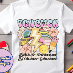 retro teacher png, vintage teacher png