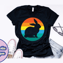 Vintage Bunny T Shirt Design